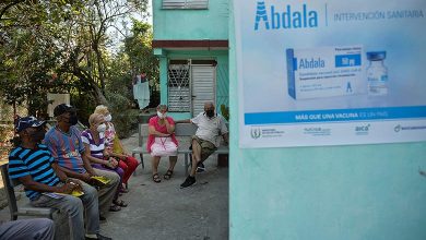 Photo de Covid-19: Le candidat-vaccin « Abdala » développé par Cuba efficace à 92,28 %